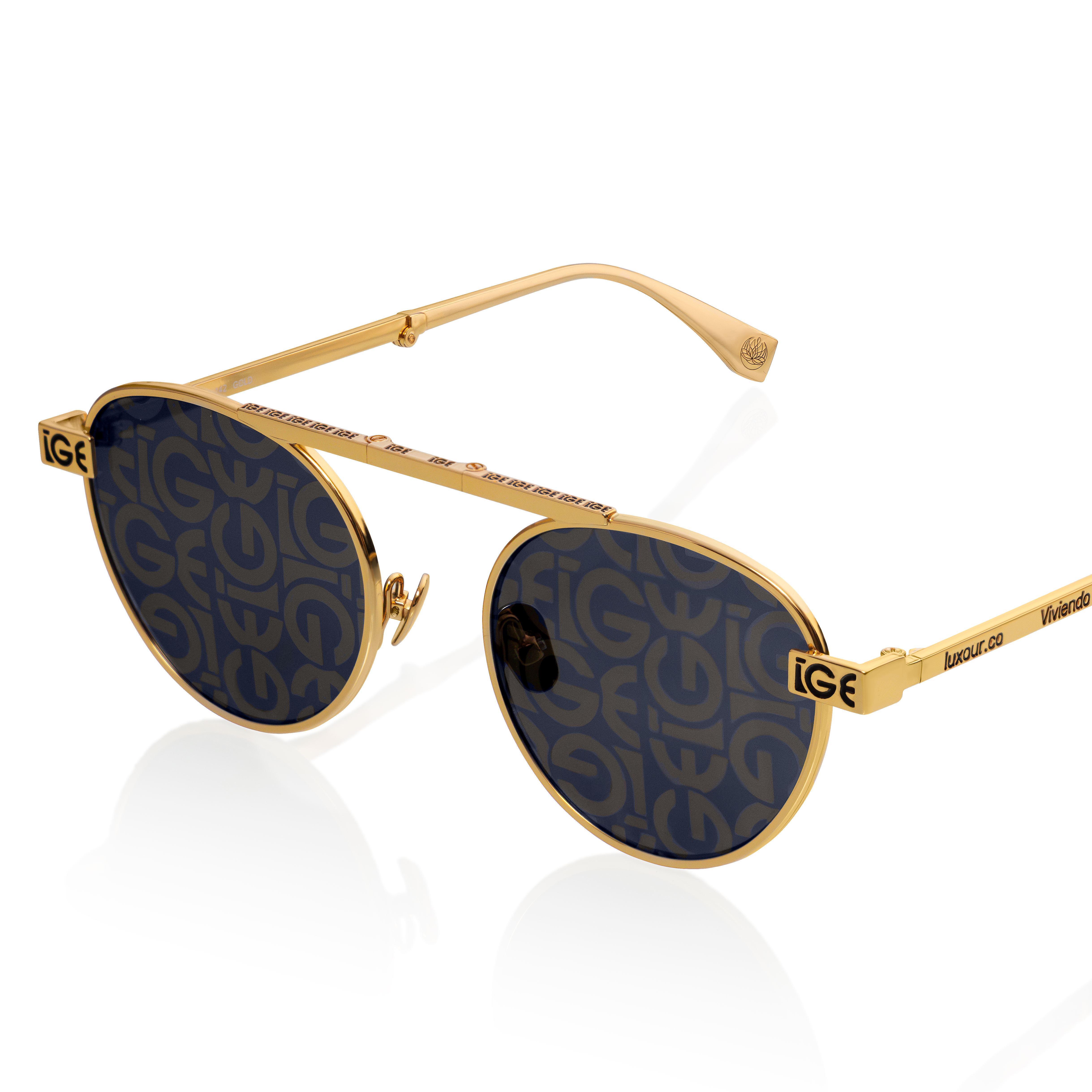 Gold LUXOURy Spectacles