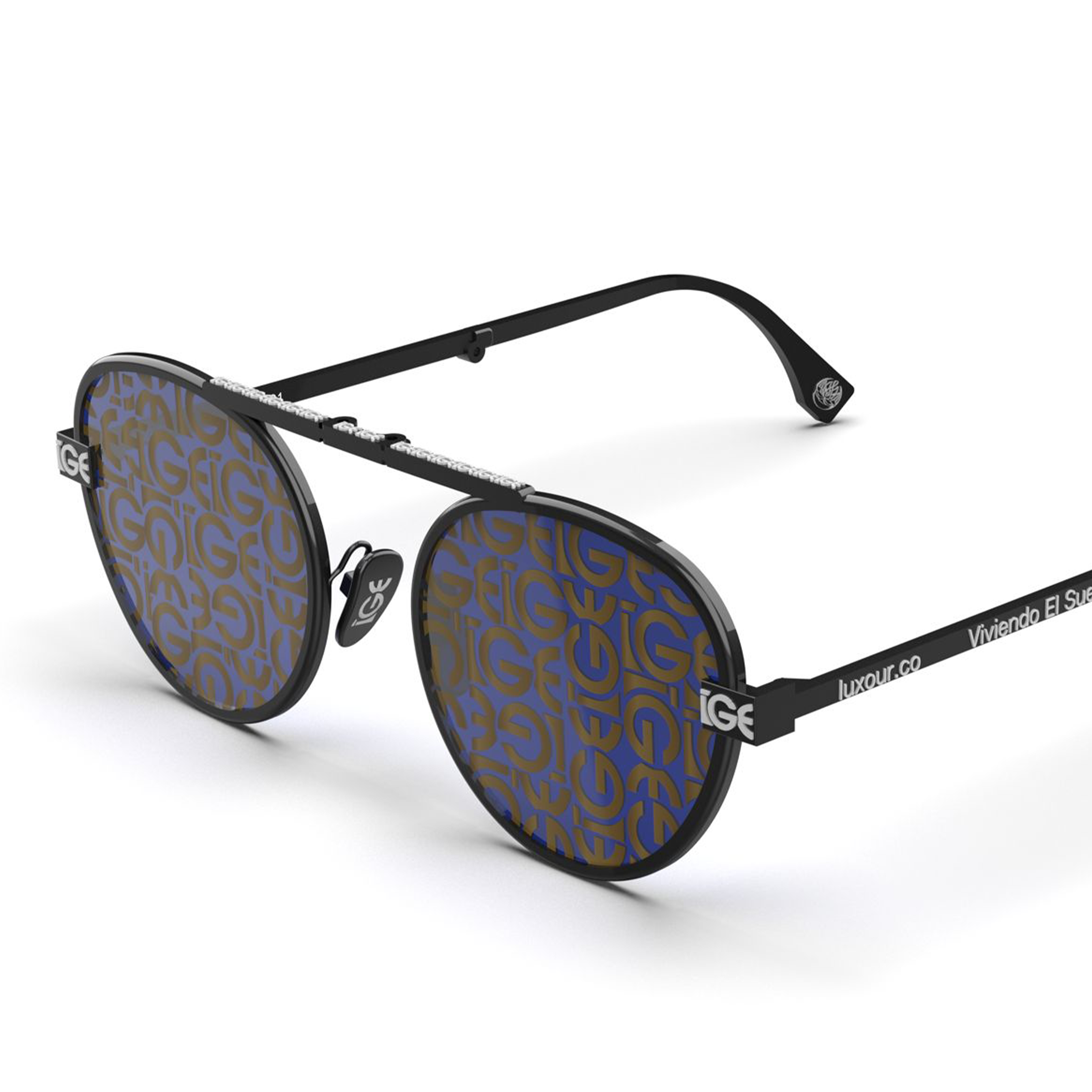 Black LUXOURy Spectacles